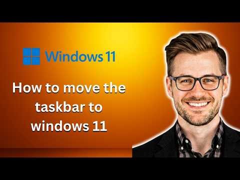 How to move the taskbar to top left, right, in windows 11 (Latest Update)