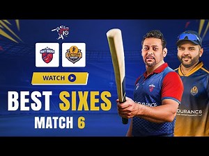 30 sixes in one game?! 🔥 Dilshan vs Parthiv Patel | CLT10 Match 6