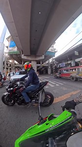 Stranger to bros in seconds 🤝💀 #biker #fypageシ | Ride with JD