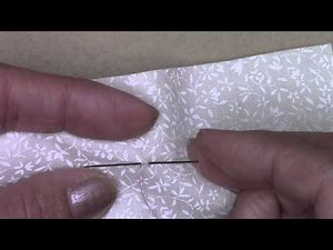 ビーズ刺繍入門 第9回 基本テクニック（スパンコールの連続刺し）