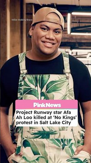 Project Runway Star Afa Ah Loo Killed At ‘No Kings’ Protest In Salt Lake City #shorts #projectrunway