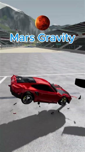 Cars VS EXTREME Gravities