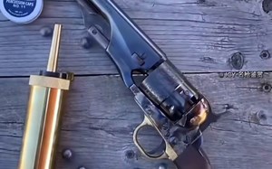 柯尔特M1860，美国著名陆军型转轮手枪，感谢大家的三连与关注！