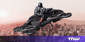 This bizarre Japanese flying bike wants to bring air travel to the streets