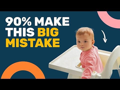 High Chair: How to adjust Baby Highchair (so your baby eats well)