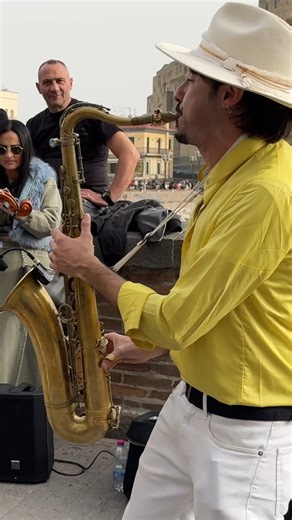 Karolina Protsenko plays on violin "Dance Monkey" with Daniele Vitale Sax 🎻🎷🔥 | Karolina Protsenko Violin