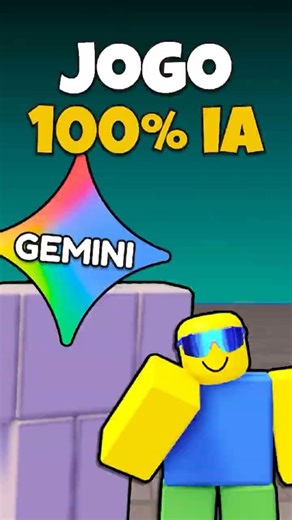CRIEI UM JOGO NO #roblox COM IA! #robloxdev #robloxgames