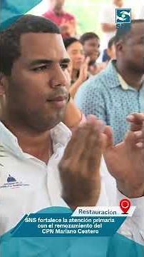 Director del SNS encabeza acto de inauguración del Centro de Primer Nivel Mariano Cestero