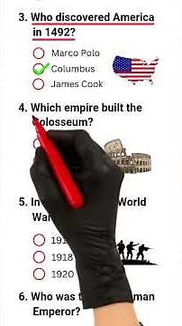 History quiz - Quiz Part 447