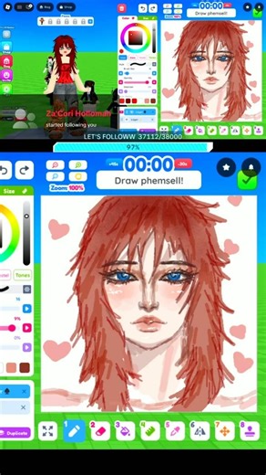 Draw me on ROBLOX✨♥️(pt.240) #roblox #robloxdrawing