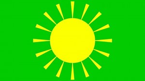 Sun Shining Animated Yellow Sun Isolated Stock Footage Video (100% Royalty-free) 1057891939 | Shutterstock