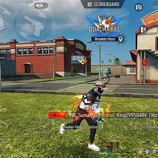 Practicing? Nah, Destroying😤#Freefire#ffshorts