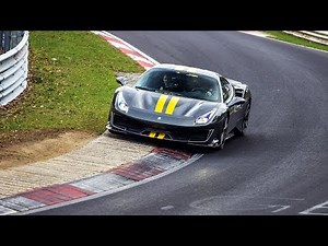 First Lap: Ferrari 488 Pista breaking in on the Nürburgring!