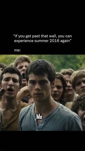 Memes on Instagram: "Imagine? Life was peak man 😩 This clip is from The Maze Runner (2014), a dystopian sci-fi thriller starring Dylan O’Brien, Kaya Scodelario, and Thomas Brodie-Sangster. The story follows a teenager named Thomas who wakes up in a massive, shifting labyrinth with a group of other boys and no memory of the outside world, forcing them to solve the maze to escape. To help the actors bond and immerse themselves in the setting, director Wes Ball had the cast spend a night camping o
