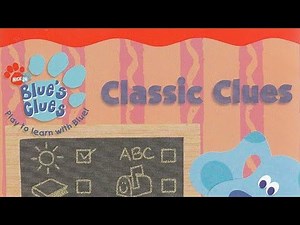 Opening to Blue's Clues: Classic Clues 2004 DVD.