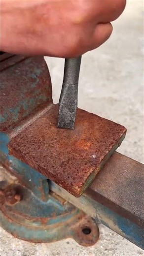 Industrial-grade stonemason chisels #shortsfeed