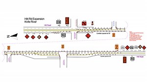 Hitt Road expansion project begins Monday - Local News 8