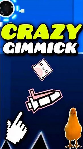 CRAZY Gimmick Levels in Geometry Dash! #shorts #geometrydash #gd
