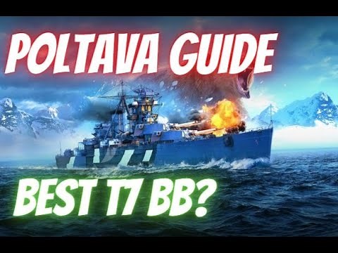 Wows Blitz Poltava Guide - Very Good Ship!
