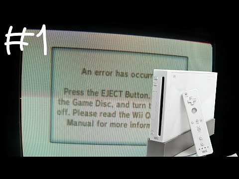 Wii Errors #1 | An error has occured. (Mario Kart Wii)