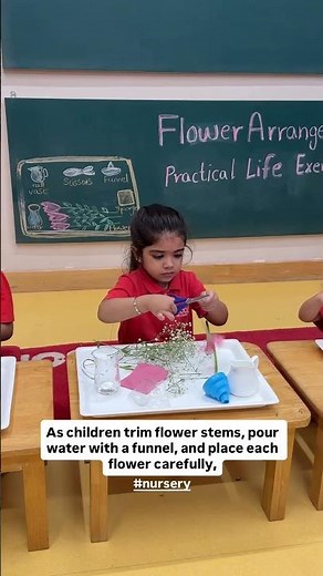 Practical Life in Montessori | Early Learning Activities #shortsforkids