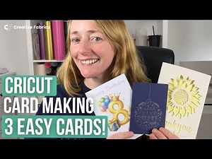 Cricut Card Making | 3 Easy Cards for Any Occasion ✂️