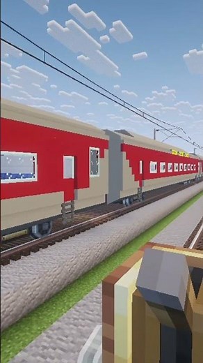 12655 Navjeevan Express /Indian Railways/Create mod/Minecraft/Indian Train in Minecraft ‪@Rasthro‬