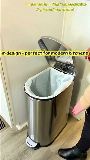 This Smart Trash Can Upgraded My Kitchen Instantly! 🗑️