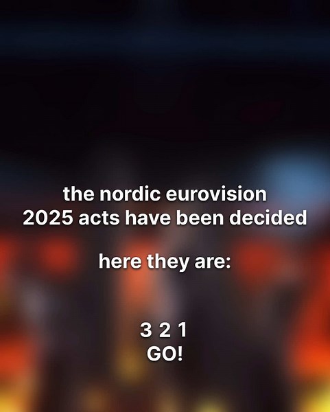 Eurovision 2025 Entries from the Nordic Countries Announced