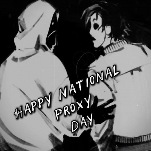 Happy national proxy day 2 all my creepypastas and proxies 🫶 #creepypasta #proxy