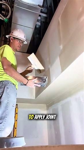 Perfect Drywall Finishing Technique | Skim Coating Ceiling Corner with Trowel