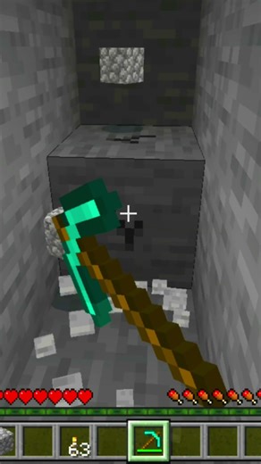 Minecraft Strip Mining Loop That Never Ends 😱 #shorts#minecraft