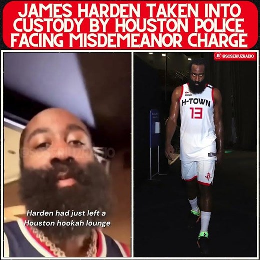 JAMES HARDEN CHARGED BY POLICE AFTER EARLY MORNING STOP IN HOUSTON!