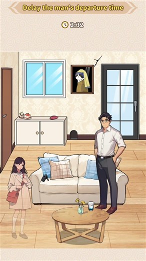 Brain puzzle tricky quest level 62 solution walkthrough (save Father)