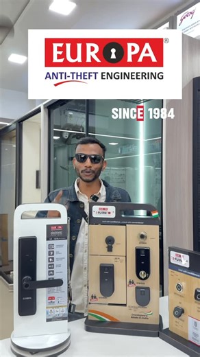 Rutvik Jadeja on Instagram: "Upgraded my door security with Europa Electronic Locks 🔐 Super impressed with the smart features, solid build, and the convenience If you’re planning to make your home smarter & safer, this is worth checking out. #EuropaLocks #SmartLock #HomeSecurity #SmartLiving #Ad Collaboration"