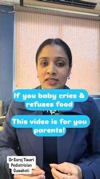Why Your Baby Cries at Mealtime | Feeding Aversion Explained #fussyeaters #pickyeater #shortsfeed