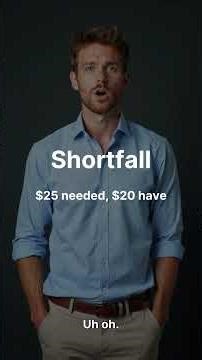 Addition & Subtraction Money Math Made Simple! #Shorts