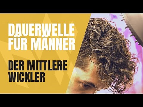 DAUERWELLE FÜR MÄNNER 🧑‍🦱 DER MITTLERE WICKLER