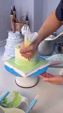 Make cake with me together ... #cakedecorating #caketutorial #fyp #cakele