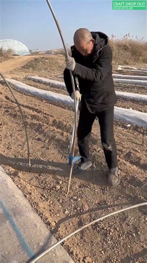 🌿🛠️ Quick Frame Anchoring Using a Ground Pin Starter