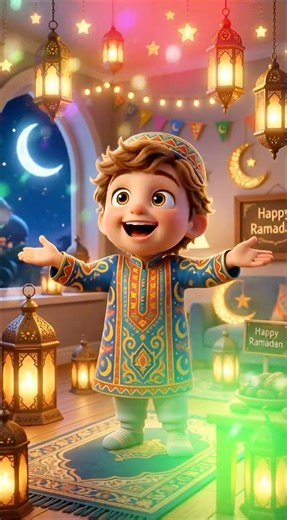 “Ella, Adam & Adeem Sing a Fun Ramadan Song! 🌙🎶