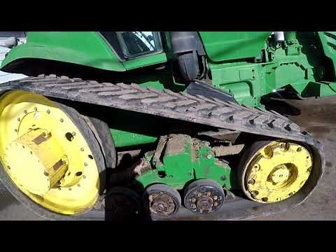 John deere 8420t track removal