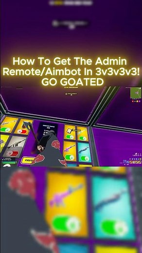 How To Get The Admin Remote/AIMBOT In 3v3v3v3! GO GOATED🐐