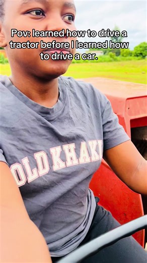 Learning to Drive a Tractor: A Unique Experience