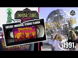 Vintage Footage | Universal Studios Florida 1991