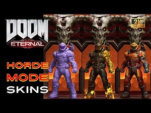 DOOM Eternal - All Slayer Skins (HORDE MODE)