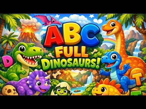 ABC Lets With Dinosaurs