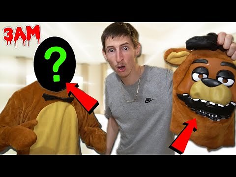 NOUS AVONS FINALEMENT DÉMASQUER FREDDY FAZBEAR à 3H DU MATIN ! (ça tourne mal...)