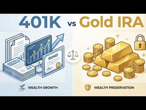 401K vs GOLD IRA: Should You ROLLOVER? (Breakdown)