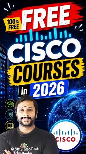 Free Cisco Courses in 2026 🔥 Get Certified Without Paying! | Kaashiv Infotech Internships